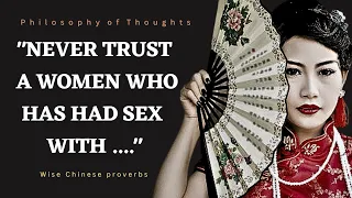 Ancient Chinese Philosophers' Life Lessons Men Learn Too Late In Life || Philosophy of Thoughts