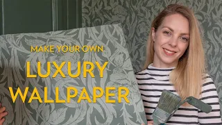 Make your own LUXURY WALLPAPER - How to renovate a chateau (Without killing your partner) Ep. 9