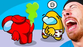 FUNNY ANIMATIONS That will Make you LAUGH Compilation (Among Us)
