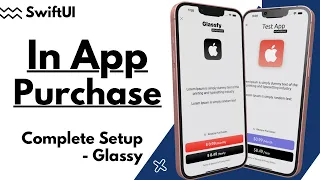 In App Purchases Tutorial | Auto Renewable Subscriptions | SwiftUI | Glassfy | Xcode 14