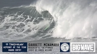 Garrett McNamara at Maverick's  - 2016 TAG Heuer Wipeout of the Year Entry - WSL Big Wave Awards