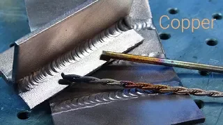 TIG Welding Copper - Using improvised filler rod