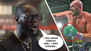 Deontay Wilder WAS 100% CHEATED???  Wilder DOUBLES DOWN!!!