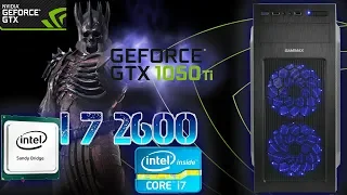 Недорогой игровой ПК intel core i7 2600  + GTX 1050TI (GAMES FPS TEST) ZEVS PC9600U