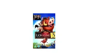 The Lion King 3 Hakuna Matata  Review 2004