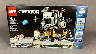 LEGO CREATOR EXPERT 10266 - LĄDOWNIK KSIĘŻYCOWY APOLLO 11 NASA - RECENZJA