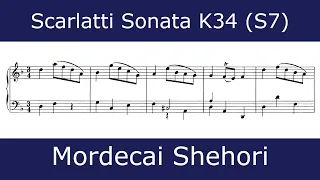 Domenico Scarlatti - Sonata in D minor K34 (Mordecai Shehori)