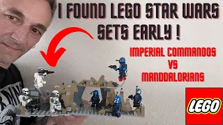 FOUND EARLY! - Ambush on Mandalore 75373 LEGO Battle Pack. Imperial Commandos vs Mandalorians