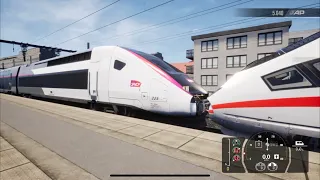 ICE (BR406)und TGV Kuppeln in Train Sim World 4  #gaming #trainsimworld4