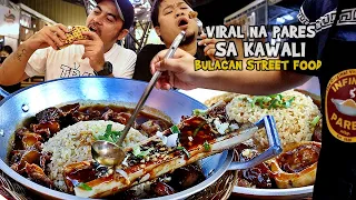 Filipino Street Food | Viral na PARES sa Kawali at ULTIMATE Putok Batok in San Rafael Bulacan (HD)