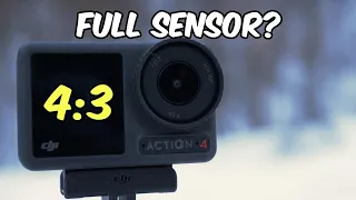 DJI Osmo Action 4 Full Sensor Readout?