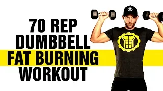 70 Rep Full Body Fat Burning Home Workout - Lose Fat and Get 6 Pack Abs - Sixpackfactory