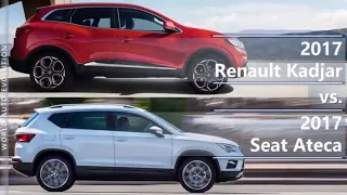 2017 Renault Kadjar vs 2017 Seat Ateca (technical comparison)