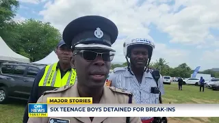 Six Teenage Boys Detained for Break-Ins | @CVMTVNews