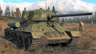 War Thunder: Т-34-85 (S-53) Chinese Medium Tank Gameplay [1440p 60FPS]