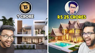 MOST EXPENSIVE HOUSES OF YOUTUBERS