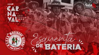 MOCIDADE ALEGRE 4K - ESQUENTA DE BATERIA | CARNAVAL 2024 - LIGA-SP