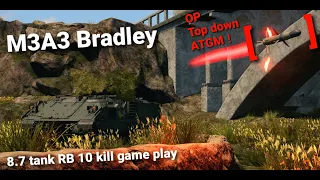 M3A3 Bradley OP top down ATGM game play | War Thunder