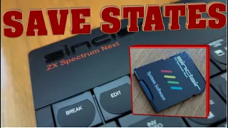 ZX Spectrum Next KS2 - Saving games to SD Card.  No more tapes!