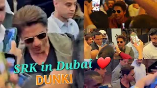 SRK in Dubai | 🎬 Dunki promotions | 1️⃣st time Drone Show on Burj Khalifa