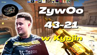 【CSGO POV】ZywOo 43Kills w/Kyoujin (Anubis) FACEIT Ranked | Aug 26, 2023