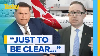 Karl grills Qantas CEO on record $2.5b profit | Today Show Australia