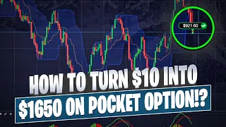 🔥 TURNED $10 INTO $1.650: BEST POCKET OPTION GUIDE | Pocket Option | Pocket Option Broker