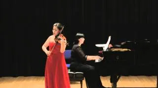 Sungmi Park and Lorena Tecu plays Hora/Heifetz Staccato by Dinicu (SiMon)