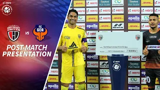 Post-match Presentation - NorthEast United FC 2-2 FC Goa - Match 82 | Hero ISL 2020-21