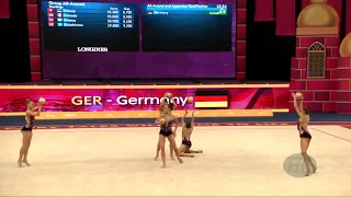 Germany (GER) - 2019 Rhythmic Worlds, Baku (AZE) - Qualifications 5 Balls