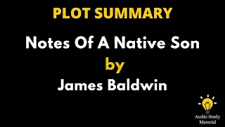Plot Summary Of Notes Of A Native Son By James Baldwin. - Notes Of A Native Son By James Baldwin
