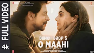 Dunki: o maahi ( Lyricalvideo) shanrukh khan|taapsee pannu | pritam | arijit singh | lrshad kami |