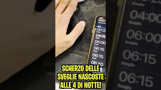 SVEGLIE NASCOSTE ALLE 4 DI NOTTE! 🌙 SCHERZO AI MIEI GENITORI! 😂