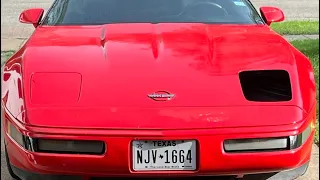 Removing headlight assembly on 1993 C4 Corvette ￼