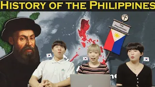 Korean react to 'THE HISTORY OF THE PHILIPPINES' (ENG SUB)