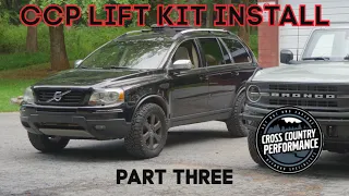 LIFTING my V8 Volvo XC90 (Part 3): Installing the Lift Kit!