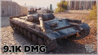 T-100 LT - 9.1K DMG 6 KILLS - World of Tanks