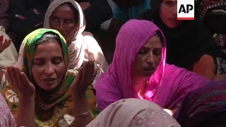 Raw: Funeral of Teen Victim in Pakistan Blast