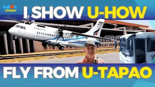 FLY FROM U-TAPAO PATTAYA AIRPORT | A real option in 2024?