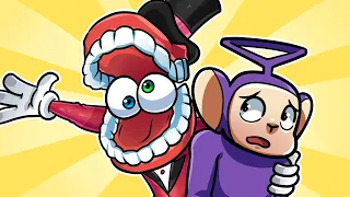 ESCAPE FROM AMAZING DIGITAL CIRCUS! | Tinky Winky Plays: Roblox The Amazing Digital Circus