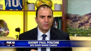 Sheriff Penzone speaks on the closure of Tent City