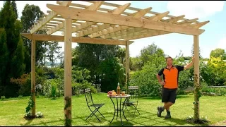 How to Build a Pergola | Mitre 10 Easy As DIY