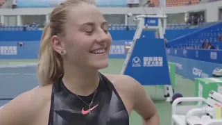 Marta Kostyuk being Marta Kostyuk | Hot Tennis