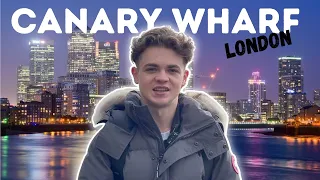 Whats in CANARY WHARF? -  LONDON (Walking TOUR)