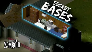 What Are The BEST SECRET BASES in Each city in Project Zomboid?
