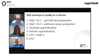 How to use new SQE pathways to qualify as a solicitor — with BPP University Law School