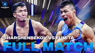 FUMITA Kenichiro (JPN) vs. Zholaman SHARSHENBEKOV (KGZ) | Seniors World Championships 2023 | Gold Me