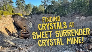 Finding Crystals at Sweet Surrender Crystal Mine!!