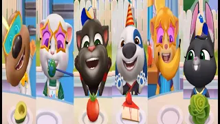 Yummy New Foods I My Talking Tom Friends I New Game Update