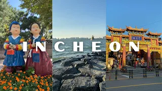 INCHEON, Korea Travel Guide 2024 | Wolmido Theme Park, Chinatown, Jayu Park